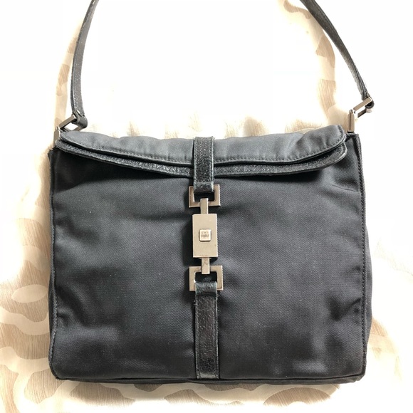 Authentic Vintage Gucci Fold Over Buckle Bag - Picture 1 of 6